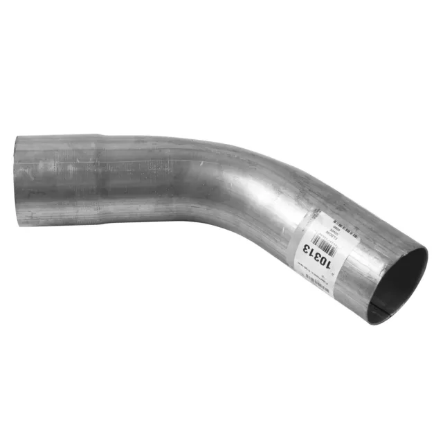 AP Exhaust Pipe Elbow - 45 Degree - 3" Dia ID-OD - 7"- 7" Lgth 6" CLR Aluminized