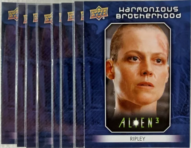 2019 Upper Deck Alien 3 Trading Card Set of 8 Harmonious Brotherhood
