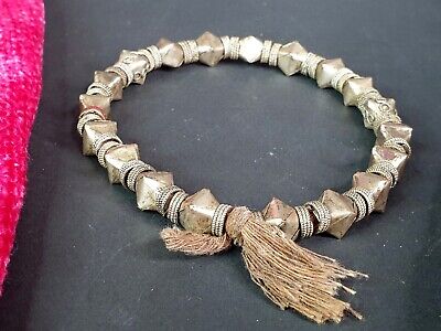 Old Yemini Silver Tribal Strand Bracelet …beautiful collection and accent piece 2