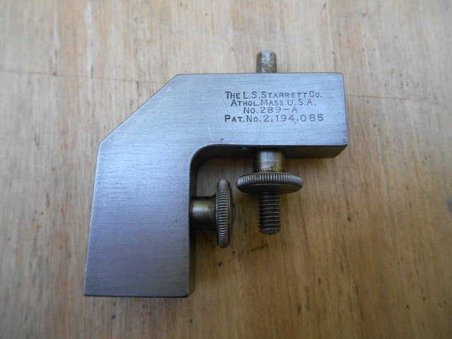LS Starrett No. 289 A Combination Square Attachment Rule Blade