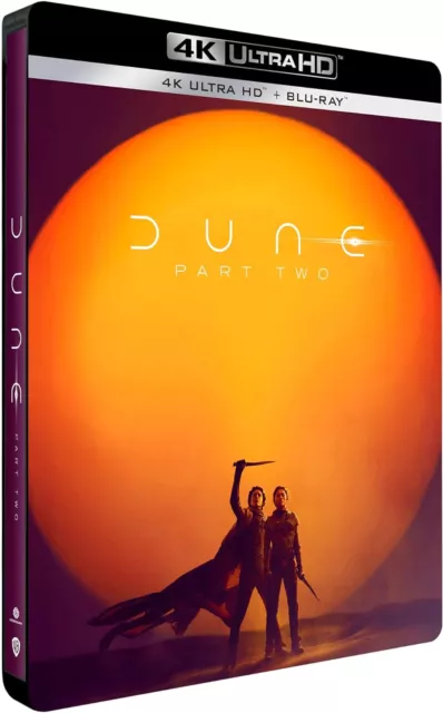 Dune: Part Two w. Steelbook (4K UHD + Blu-ray, Region Free) Cover B - PREORDER