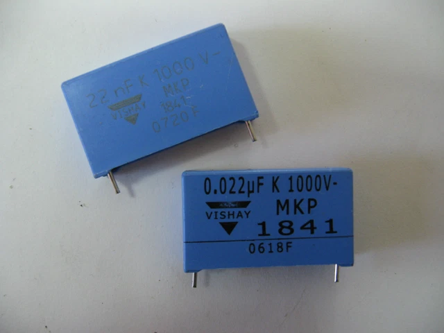 Lot De 10 Condensateurs X2 MKP 275V AC 0.01µF (10nF) - Pas De 17.5mm, Générique Neuf