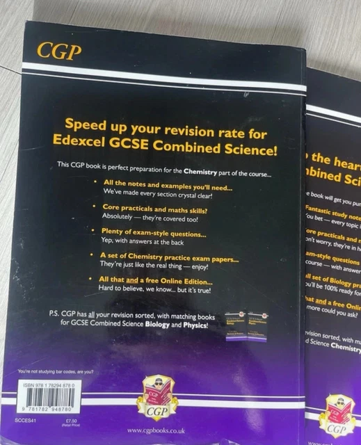 CGP GCSE AQA Combined Science Higher Level Complete Revision and ...