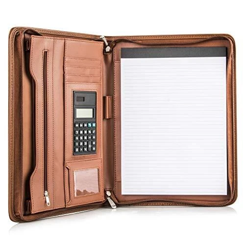 COSSINI Premium Business Portfolio with Zipper – Padfolio - Superior Business...
