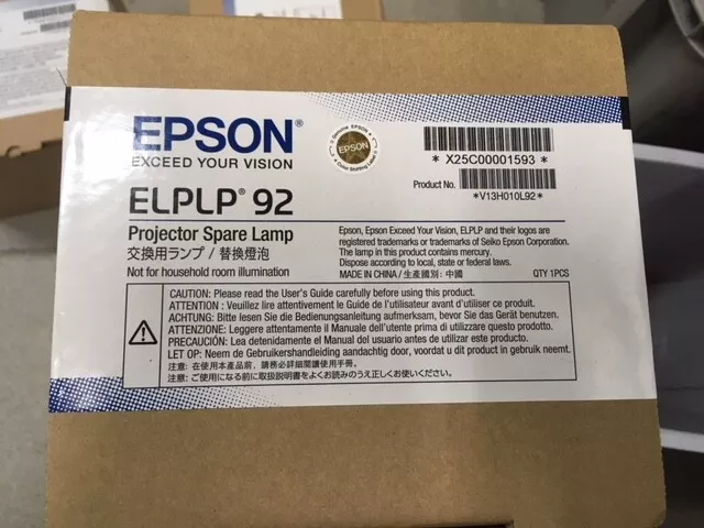Genuine Projector Lamp Module for EPSON ELPLP92 / V13H010L92 for EB-696Ui 697Ui