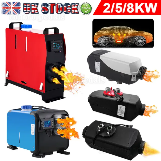 2-3KW 12V 24V Diesel Car Heater Floor Heater Air Heater LCD £84.71 -  PicClick UK