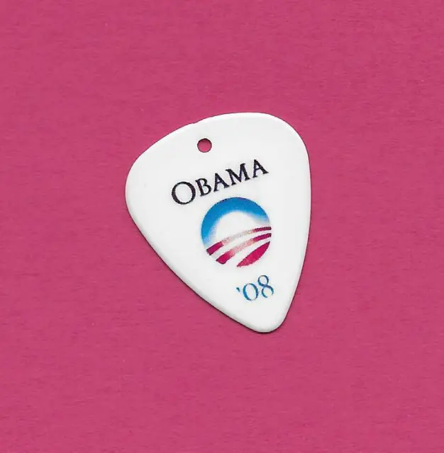 Obama '08 guitar pick medium gauge