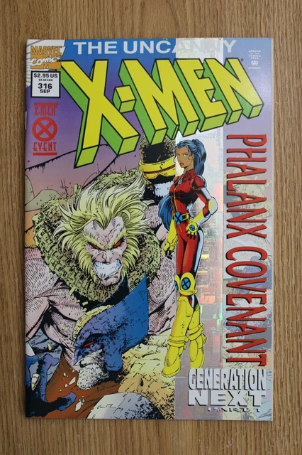 Uncanny X-Men #316 (1994) Marvel Comic Book 1st app. Monet St. Croix Holofoil