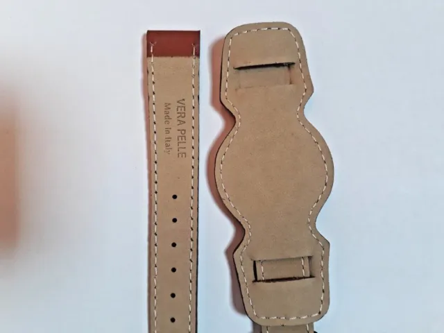 Cinturino per orologio winchester pelle marrone 18mm 18 mm 4