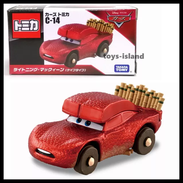 TAKARA TOMY Tomica Cars C-02 Lightning McQueen (Dinoco Type)