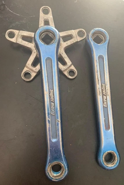 SR Apex M vintage old school 170mm Bmx cranks 1982
