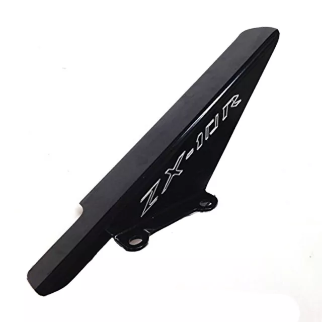 Black Aluminum Chain Guard Protector Cover For Kawasaki Ninja ZX-10R 2004-2005
