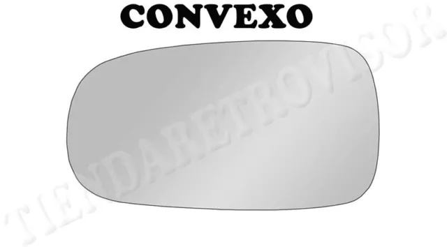 CRISTAL RETROVISOR PARA SAAB 93 2003- CONVEXO Izquierdo(Conductor)