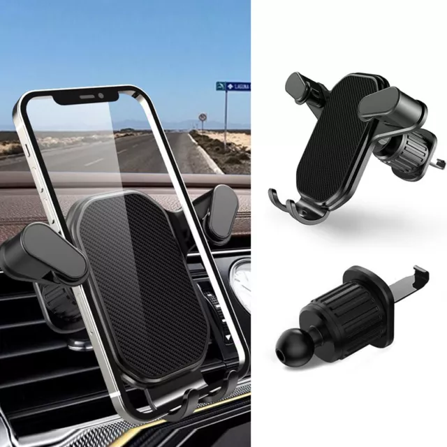 Universal Hook Car Holder Mount Stand Bracket Air Vent Mobile Phone Clip Cradle