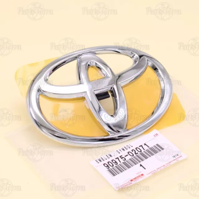 9097502071 New Genuine OEM Toyota Scion TC2 Zelas Rear Trunk Chrome Badge Emblem
