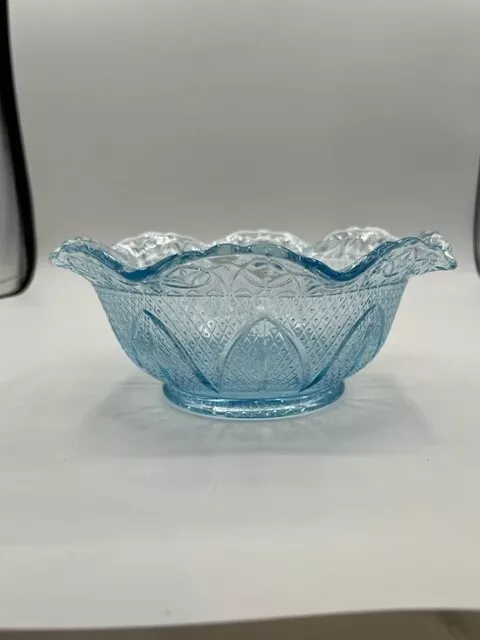 VTG Westermoreland Ice Blue Serving Bowl No Chips Or Cracks