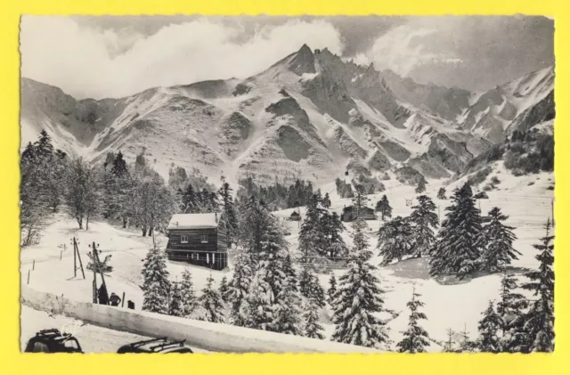 cpa 65 - LE MONT DORE Hautes Pyrénées Le SANCY Montagne Sport d'Hiver Neige Ski