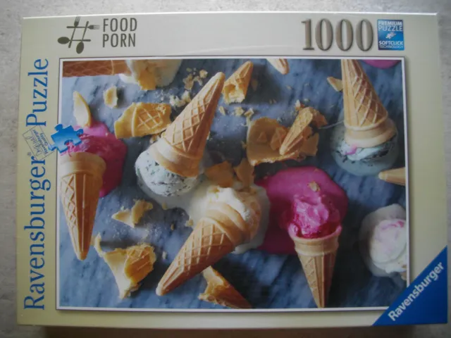 Ravensburger Puzzle 1000 Teile FOOD PORN - I scream for Ice Cream Art.-Nr. 16544