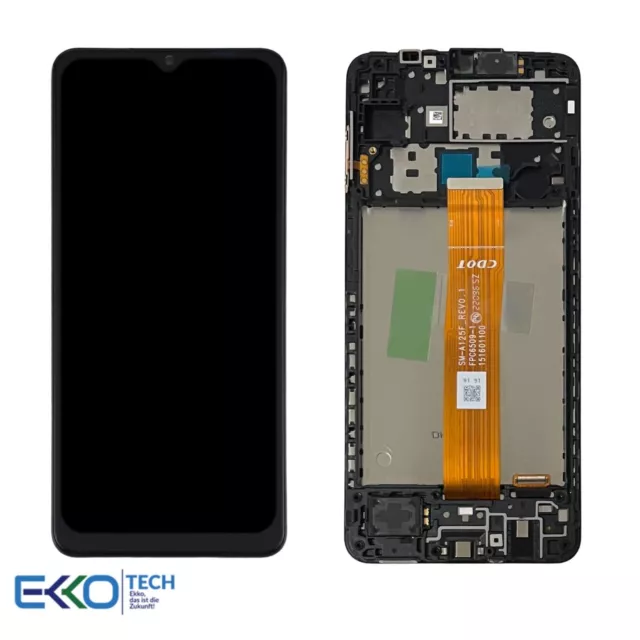 ORIGINAL SAMSUNG GALAXY A12 A125F LCD Display Bildschirm Touchscreen ...