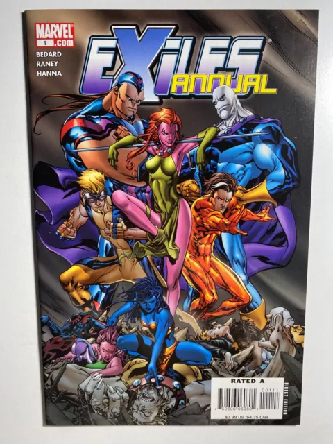 Marvel Comics Exiles Annual #1 (2007) Vf Comic