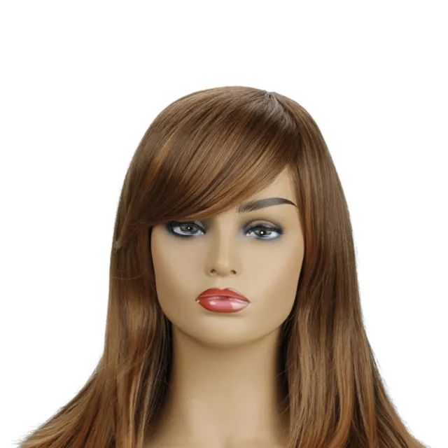 Brown Wig Bangs Replacement Fake Wig Straight Wig Bangs Blonde Wig Bangs 2