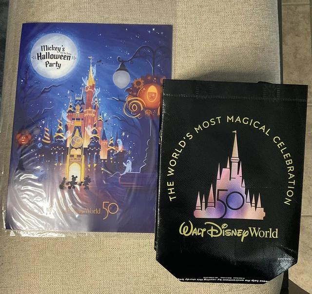 DISNEY WORLD MICKEY’S Not So Scary Halloween Party Bag 2022 WDW 50th