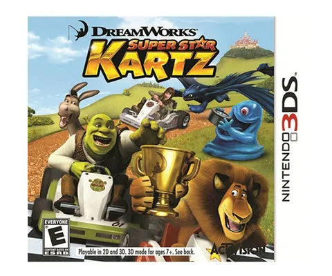 RARE SEALED DreamWorks Super Star Kartz (NEW Nintendo 3DS, 2011)