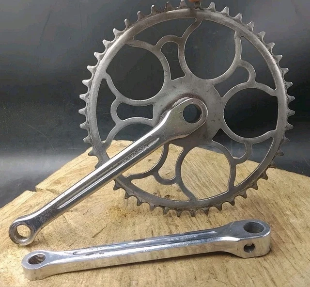 Plateau pédalier JUY Simplex BCD 100.5/116mm vélo vintage