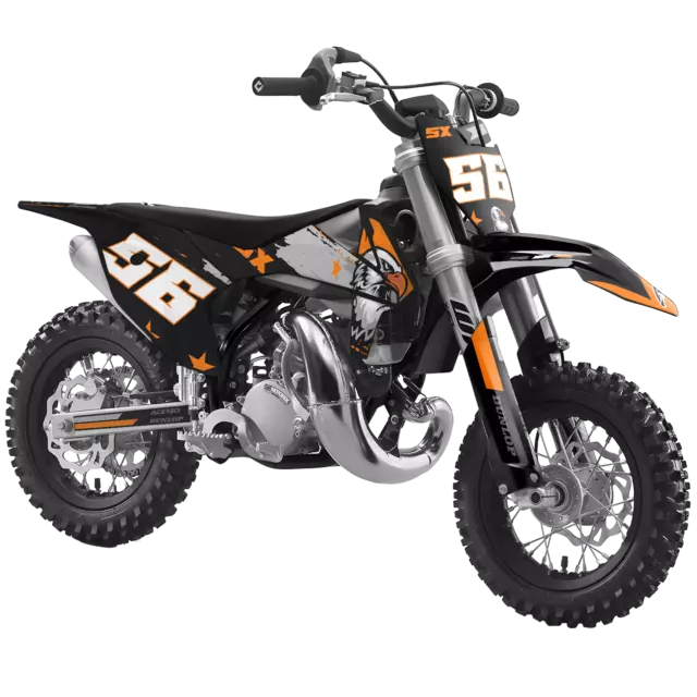 KTM SX50 50SX 2009 - 2015 Motocross Grafik | MX Aufkleber Kit Eagle ORG