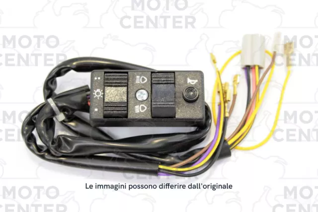 COMMUTATORE LUCI PIAGGIO  VESPA PX 125 150 200 E ARCOBALENO (dal'84) AVVIAM. ELE