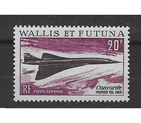 Timbre Wallis Et Futuna Neuf Pa N° 32 Concorde Timbre Neuf N**Ttb Sans Charniere