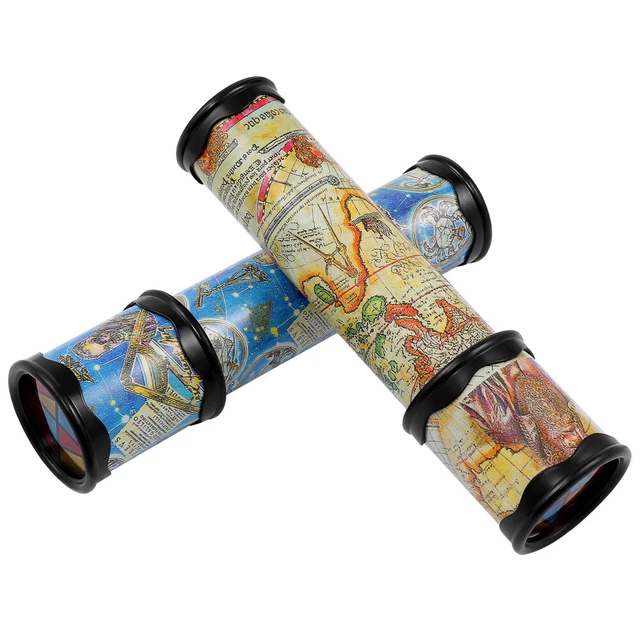 ZEALMAX Kaléidoscope Real Scene Pour Enfants - Jouet Éducatif Fait Main Cadeau Anniversaire