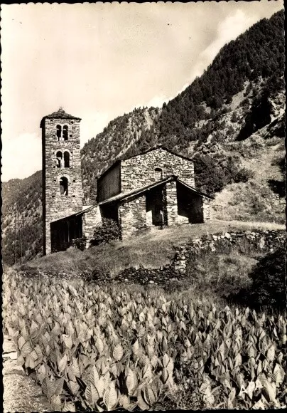 Ak Canillo Andorra, Esglesia romanica de St. Juan de Casellas - 2169361