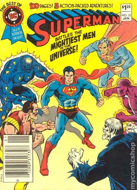 Best of DC Blue Ribbon Digest #32 VG/FN 5.0 1983 Stock Image Low Grade