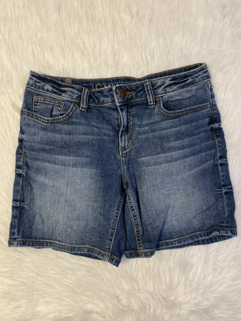 LC Lauren Conrad Jean Shorts Womens Size 6 Blue Denim