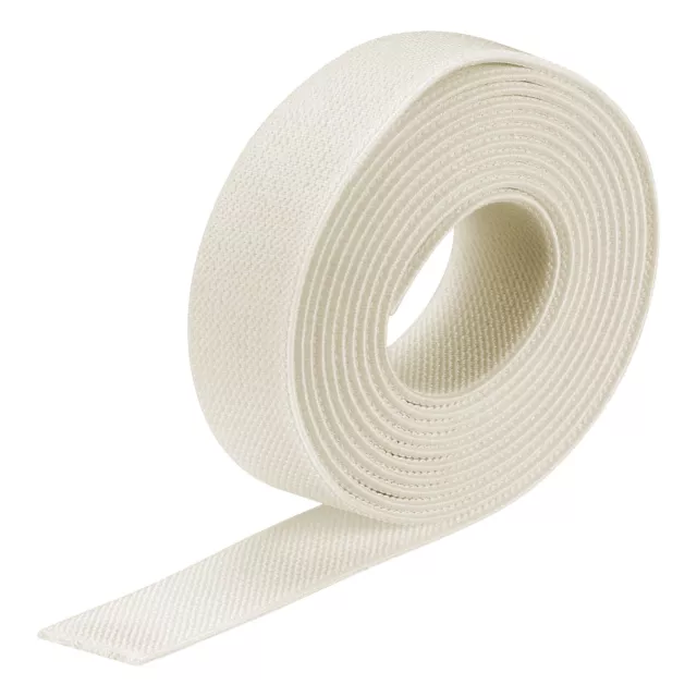 Sergé Élastique 1" 2 Yard Rouleau Ruban Cordon Cream Blanc pour Bandeau Ceinture