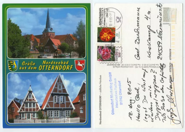 61185 - greetings from the North Sea resort Otterndorf - postcard, run