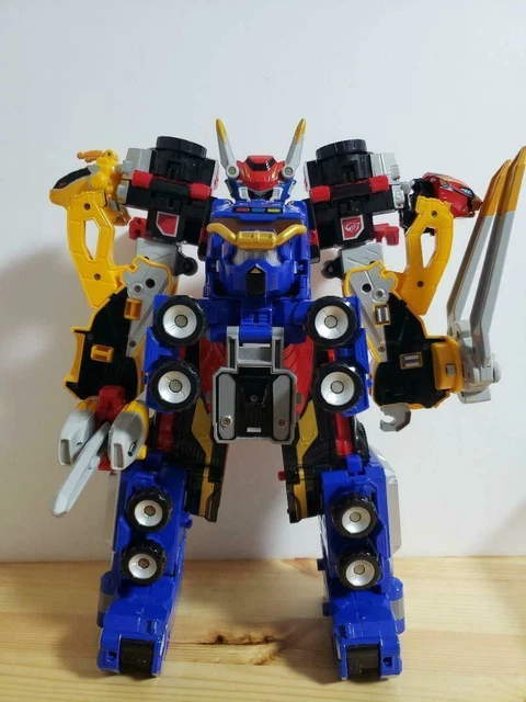 Ensemble De 3 Figurines Power Rangers Beast Morphers - Megazord Et Robots, Occasion En Bon état