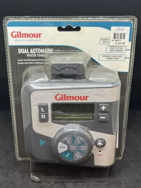 Gilmour Programmable Digital Water Timer 2 Zone