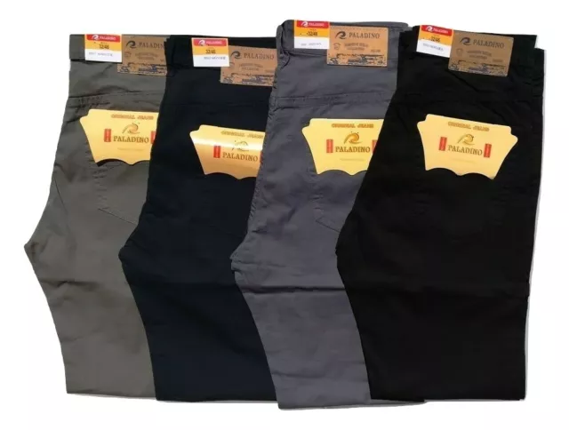 PANTALONE UOMO PALADINO vita alta modelo jeans tasche invernale regular fit  EUR 26,40 - PicClick IT