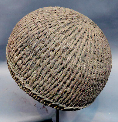 Original African Kirdi Bush Worn Hat Cotton Rare Specialartifact Cameroon Ethnix