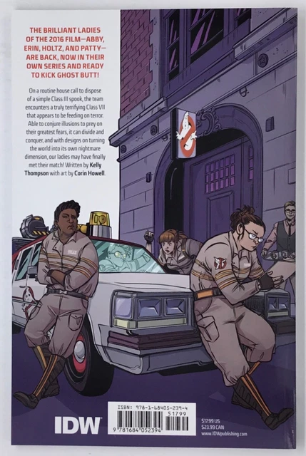 GHOSTBUSTERS Answer The Call TPB Book Novel Proton Packs Ghosts NEW CONDITION 2