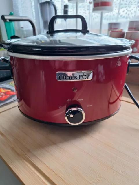 Crock Pot 3,5L Slow Cooker + Kochbuch