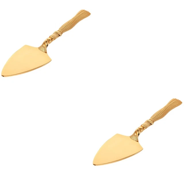 2 PCS Forno Spatola Per Torta Stile Retrò Spatola Tornitrice Attrezzo