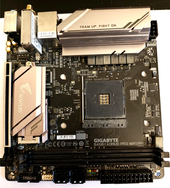 GIGABYTE B360N AORUS GAMING WIFI Motherboard – LGA1151, Mini-ITX, DDR4, DP+HDMI, Tested OK