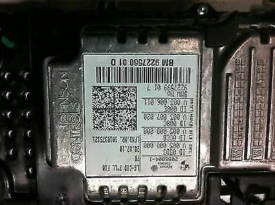 2011-2012 Bmw 528I Dash, 7",Oem,Tested, Bm9227560-01