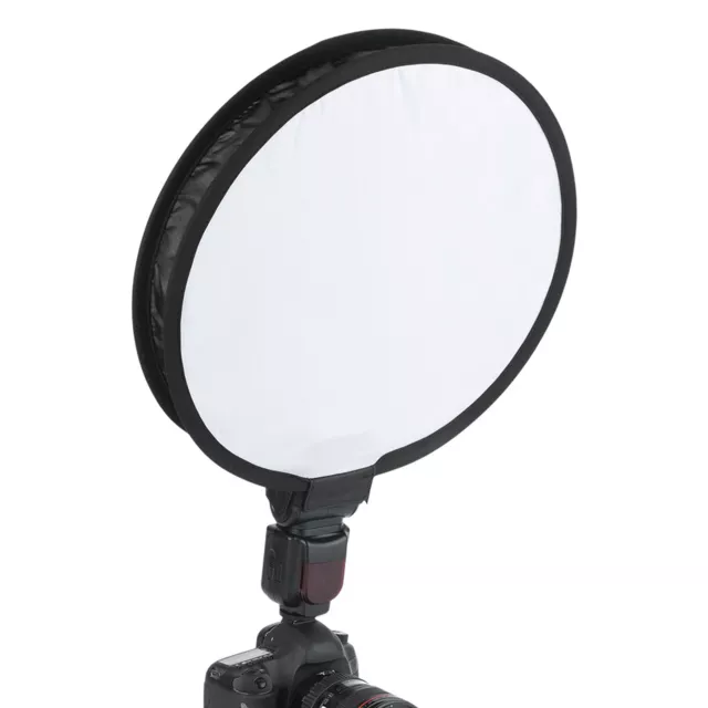 40CM Foldable Round Shape Speedlite Softbox Diffuser For Camera Flash Light SDS