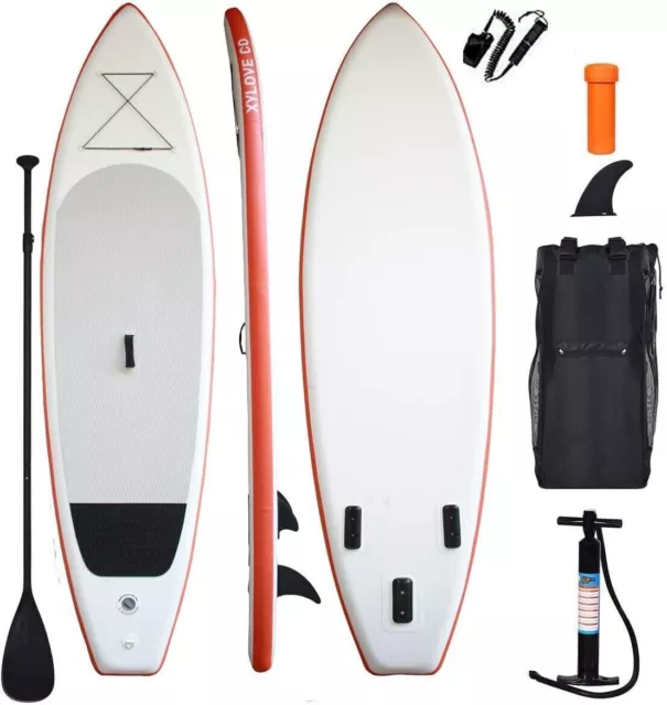 11FT INFLATABLE SUP STAND UP PADDLE BOARD SPORTS SURFING with COMPLETE KIT