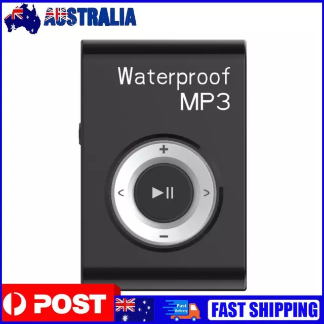 MP3 Player IPX8 Waterproof Stereo Music MP3 Walkman for Swimming Running Riding