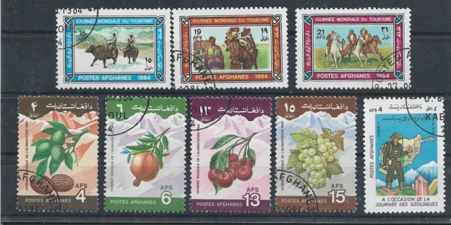 p933 AFGHANISTAN  MiNr 1373/75+1377/78+1380/81+1391 o